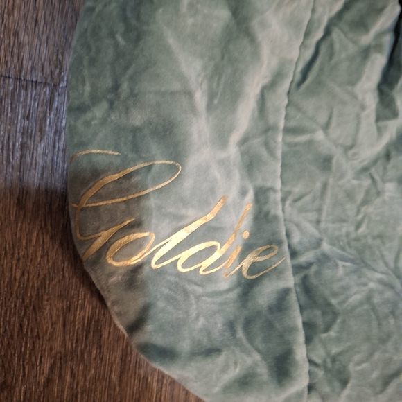 NWT Vintage Goldie Limited Edition 6 Bath & Body Works Green Velvet Bag. - Picture 4 of 14